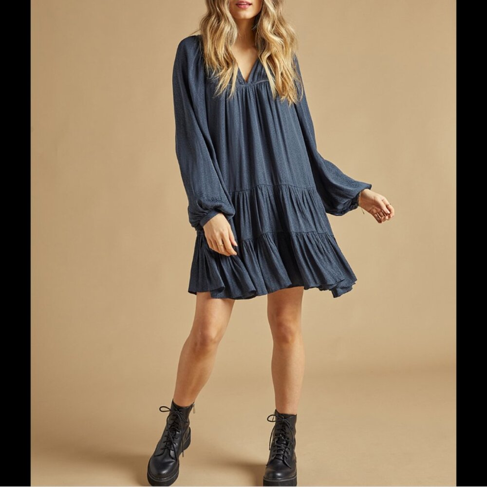 Gentle Fawn - Blair Dress - In Plum - Size Large - Picture 2 of 8